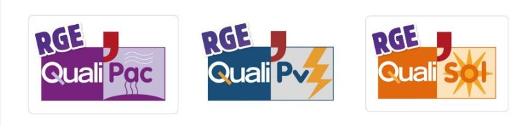 RGE QualiPAC QualiPV QualiSol
